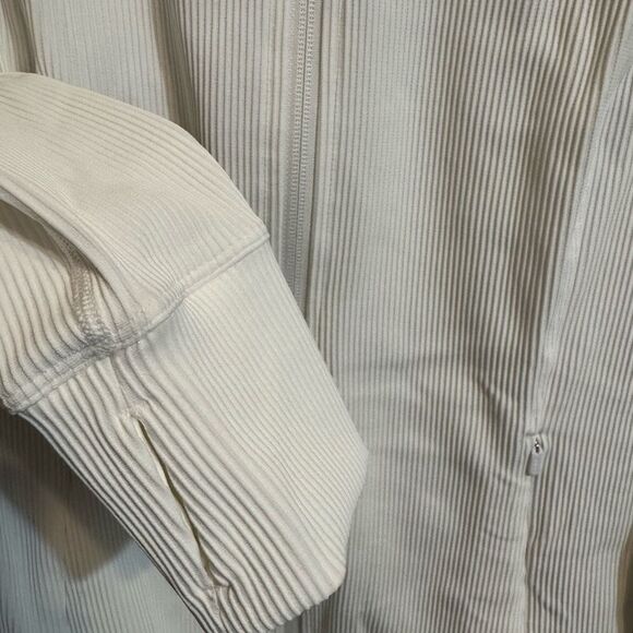 NWOT Athleta Salutation Ribbed Jacket - Picture 7 of 9